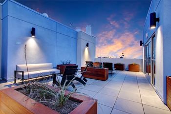 Rooftop deck