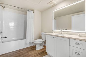 Backlit led vanity mirrors