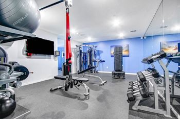 State-of-the-art fitness center