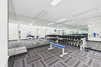 State-of-the-art fitness center
