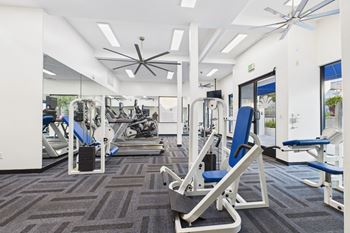 State-of-the-art fitness center