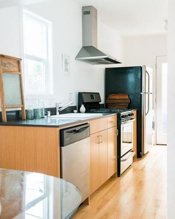 Stainless steel appliances