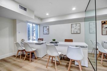 Newly renovated leasing office