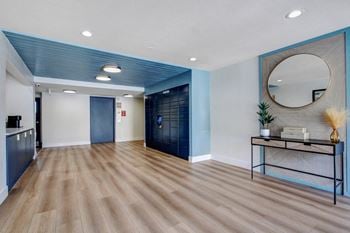 Newly renovated lobby