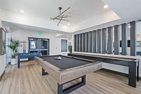 Bellflower apartment for rent - our apartments have a game room with a foosball table and a ping pong table