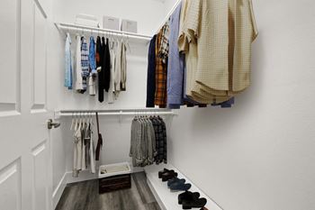 Large walk-in closet