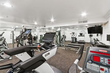 State-of-the-art fitness center
