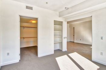 Large walk-in closets