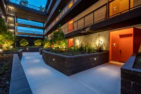 Los Angeles apartment for rent - the building in which the hotel is located