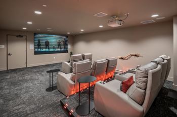 8-Seat screening room