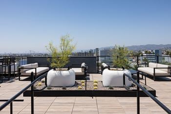 Two spectacular rooftop decks