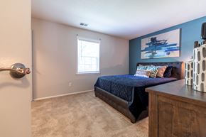 Indianapolis apartment for rent - Bedroom at Ashton Brook Apartments with a large window