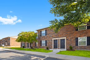Kendallville apartment for rent - Exterior view of a building at Carriage House Apartments in Kendallville.