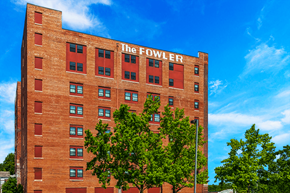Lafayette apartment for rent - Exterior of Fowler Apartments building in Lafayette, IN.