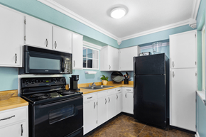 Shelbyville apartment for rent - Community room kitchen at Blueridge Terrace Apartments.