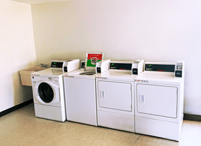 Marshall apartment for rent - Laundry facility at Marshall House Apartments.