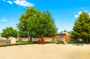 Lafayette apartment for rent - Playground at Briarwood Apartments in Lafayette, featuring colorful play equipment for children to enjoy.