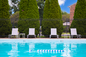 Columbus apartment for rent - Swimming pool at Briarwood Apartments, Columbus, IN, offering a relaxing outdoor space for residents.