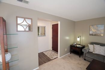 Updated luxury vinyl flooring at archer's pointe apartments