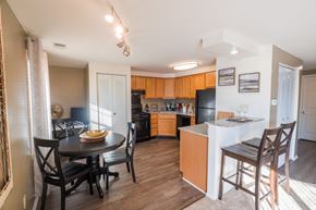 Fort Wayne apartment for rent - Eat in kitchen at Archer's Pointe.