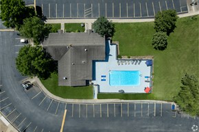 Mt. Vernon apartment for rent - A swimming pool at Chesterfield Village Apartments in Mount Vernon IL