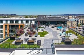 Auburn apartment for rent - Rooftop deck aerial view
