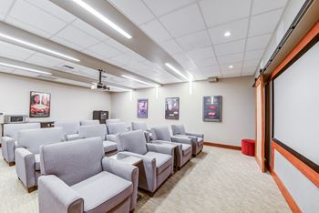Multi-purpose media room with wifi access. Room may be reserved for an hourly fee if needed. ($50)