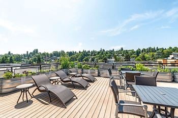 3 Rooftop deck spaces with bbq, seating areas, & more