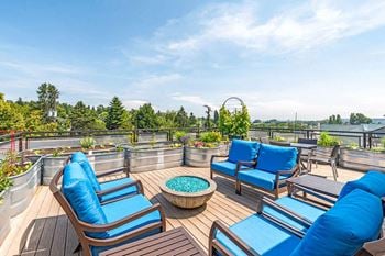3 Rooftop deck spaces with bbq, seating areas, & more
