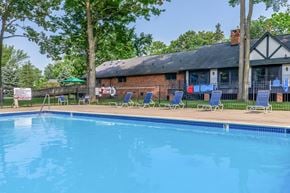 Southfield apartment for rent - A pool with a number 5 on it.