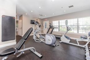 Brookfield apartment for rent - the gym at the preserve apartments