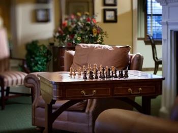 A chess board