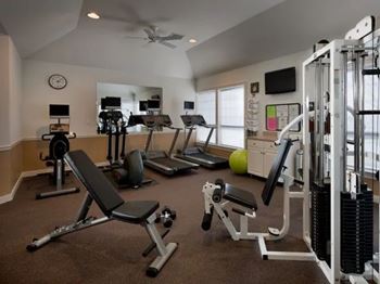 Modern fitness center