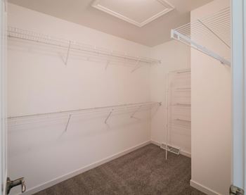 Spacious closet