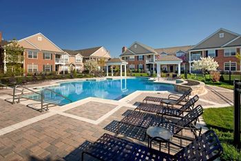 Resort style swimming pool