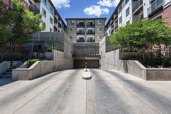 Controlled access entry and garage
