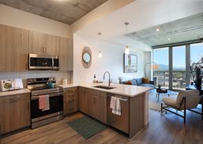 Salt Lake City apartment for rent - Liberty Sky Apartments Kitchen Salt Lake City Utah