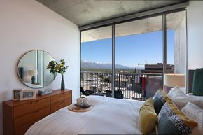 Salt Lake City apartment for rent - Liberty Sky Apartments Bedroom Salt Lake City Utah