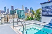 Los Angeles apartment for rent - Serene spa on Maxfield rooftop overlooking the breathtaking Downtown Los Angeles skyline