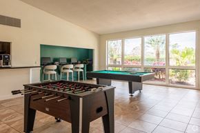 Daytona Beach apartment for rent - a game room with two pool tables and a bar at Lakeside Gardens, Daytona, 32114