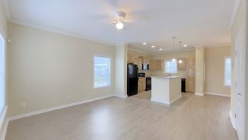 Wood style flooring in living area*