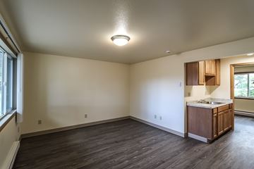 Lakewood apartment for rent - A kitchen area with a sink and cabinets is visible in the image.