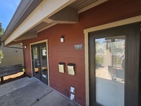Roseburg apartment for rent - A building with a sign that says "Office" on it.