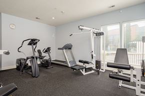Hillsboro apartment for rent - A well equipped gym with a variety of exercise equipment.