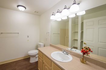 Walk-in showers *in select units