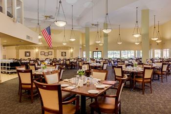 Elegant dining room - two chef prepared meals everyday