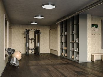 Fully-equipped fitness center
