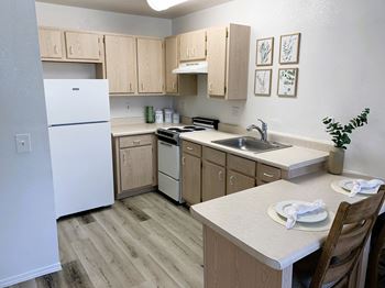 Fully equipped kitchens