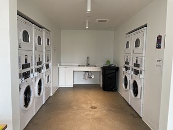 Laundry facilities in every building