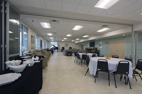 Jacksonville apartment for rent - Mount Carmel Gardens senior apartments in jacksonville, florida community room with dining area